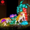 craft silk lantern manufacture supply pretty chinese light lamp exhibition event planing service with rich experiences