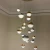 Import Creative bar restaurant clothing store front desk crystal bubbles ball chandelier modern hanging glass lamps from China