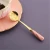 Import Creative Petal Shape Cheap Stainless Steel Dessert Coffee Stirring Spoons from China