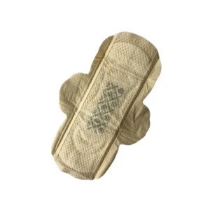 Currently the most popular bamboo fiber primary ribbon negative ion chip sanitary napkin for day