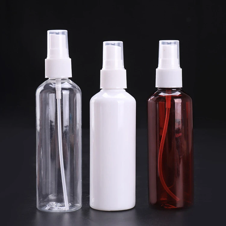 custom 1oz 2oz 3oz 4oz 6oz 8oz Empty clear Plastic Body Mist Refill Alcohol Spray Bottle  50 60 100 250 500ml nano sprayer
