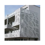 Custom Aluminum Metal Wall Panel Plate Exterior Design Wall Panel Or Metal Cladding Perforated Aluminum Wall Panel