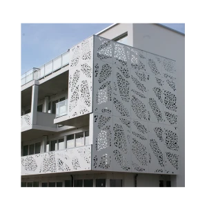 Custom Aluminum Metal Wall Panel Plate Exterior Design Wall Panel Or Metal Cladding Perforated Aluminum Wall Panel