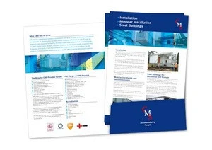 Custom brochure and Leaflet and Presentation Folder printing