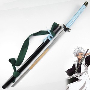 Custom Cheap Blood Fighting Bleach  Eco-friendly Solid Wood Anime Cosplay Toy Sword