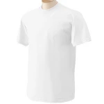 Custom Design Logo Men 100% Cotton White Sport Blank Short T Shirt