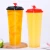 Import Custom disposable heart-shaped milk tea juice cold drink cup smoothie bubble tea cup from China