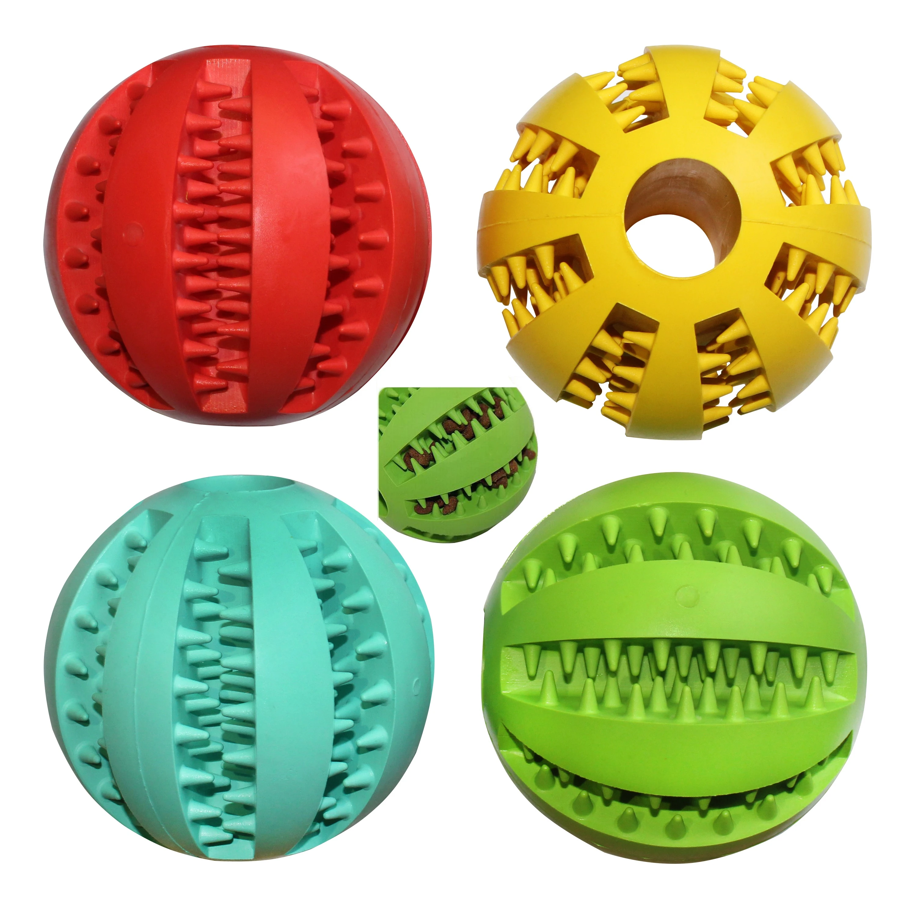 Custom Eco Friendly Pet Dog Ball Rubber Balls Bouncing Rubber