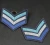 Import Custom embroidered epaulettes Shoulder Strap Uniform Epaulettes Security Guard Patch from China
