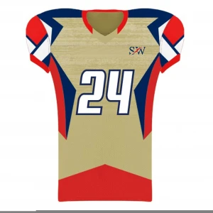 Custom Football Jersey USA Flag Style Breathable and Dry With High Quality fabric In Polyester Best American Football