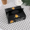 Custom Logo Fast Food packaging paper roast fried chicken box with handle