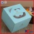 Import Custom logo hard cake box packaging, white thick birthday cake paper box from China