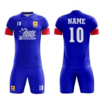 custom men soccer jersey set OEM model tracksuit jersey rugby football soccer wear
