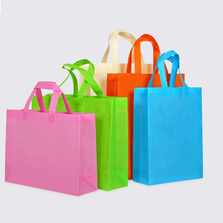 Custom Non-Woven Custom Wholesale Shop Shopping Bags Eco Friendly Shopping Tote Bags