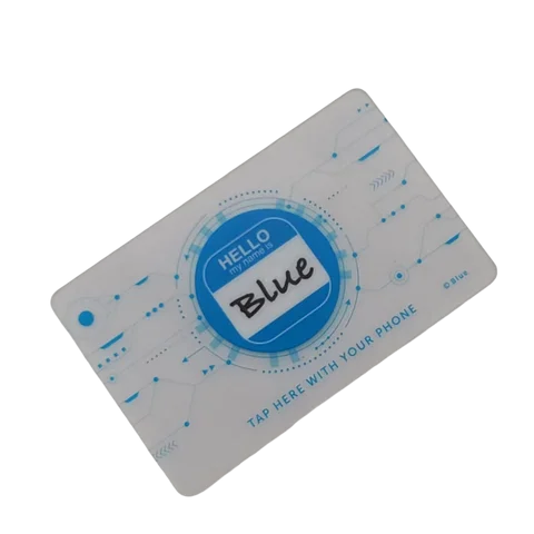 Url Card Buy Custom Ntag 213 Nfc Transparent Business Rfid Card For Url Encoding ...