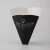 Import Custom paper crepe cone holder disposable egg waffle packaging box from China