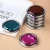 Custom Portable Folding Crystal Small Mirror Compact Pocket Makeup Mirror With Gift Box Packing