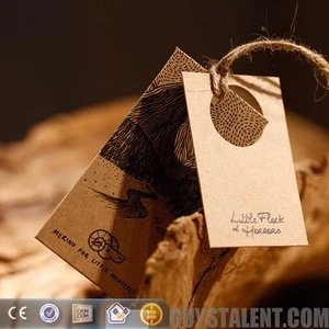 Custom printed garment hang tags Best price high quality