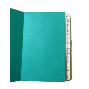 Custom Printing Mini Size Personalized Cute Address Book With Letter Index Divider