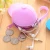 Import Custom printing zipper silicone coin purses ladys coin purse bag with handle from China
