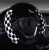 Import custom soft neoprene stitched fur velvet car steering wheel cover pu for toyota from China