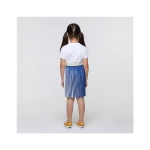 Customizable girl's print stretch skirts kids clothing
