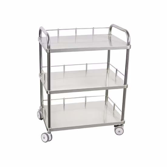 Import Customizable High-Quality Surgical Instrument Trolley from China