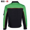 Customizable summer breathable long sleeves safety work clothes uniform construction work clothes