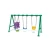 Import Customization Supply toy Outdoor Playground Sing And Double Hanging Swing Chair In AMusement HF-G195A from China