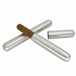Customized cnc lathe machining smoking Accessories aluminum/plastic/glass/wooden/metal cigar tube