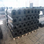 Customized d type fender boat bumper dd anti-aging marine dock rubber fenders with high quality
