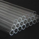 customized  high temperature  crystal quartz tube in Donghai
