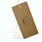Customized Logo New Design Silver Luxury Eyelet Colorful Printing Size Tag