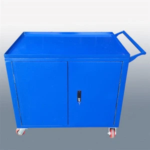 Customized non standard metal workshop tool cabinet and tool cart of mechanical processing plant