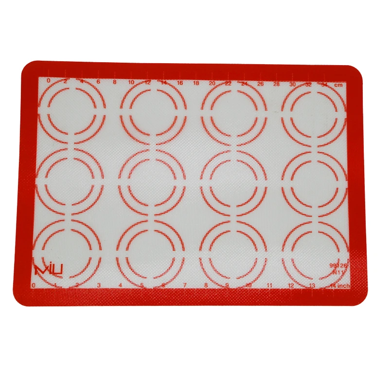 Customized Non-stick silicone coated glass fiber baking mat