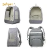 Customized Outdoor Portable Transparent Breathable pet backpack PC space capsule pet cat dog travel backpack