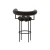 Customized Pearl Modern Velvet Metal Stainless Steel Bar Chair