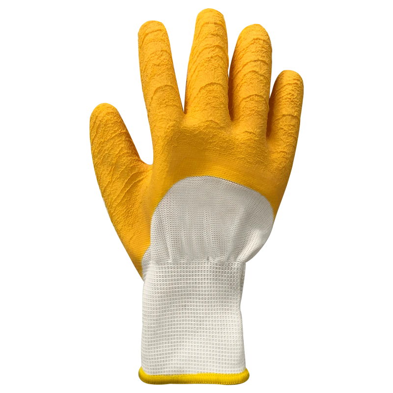 Cut Resistant Rubber Coated Nylon Glove