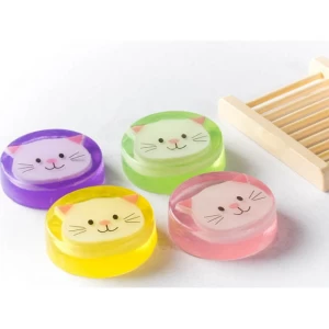 Cute Animal shape essential oil whitening and organic handmade soap for kids gift