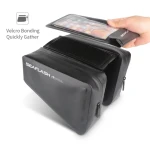 Cycling Accessory Waterproof Bike Bag Sealed Dry Upper Pipe Bag with Waterproof Phone Pouch