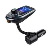 D4 FM Transmitter Audio Car MP3 Player FM Modulator Bluetooth Handsfree Car Kit with LCD Display QC3.0 USB Car Charger