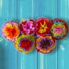Decorations Fiesta Tissue Pom Paper Flowers Mexican Party Supplies 16inch