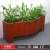 Import Decorative Wood Plastic Composite WPC Flower Box in Garden from China
