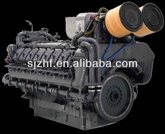 Deutz MWM TBD620 Series Marine Diesel Engine 2000hp