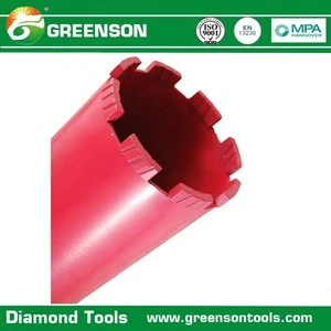 Diamond concrete hole saw core drill bit for air conditioning drilling
