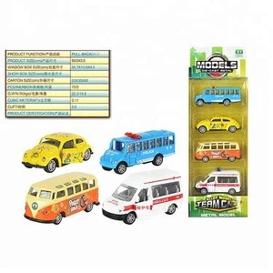Die-cast Cars Pull Back Action Vehicles for Toddlers & Kids