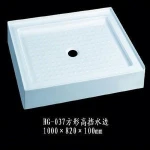 Different L-shape Acrylic cheap Shower tray for shower door