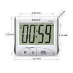 Digital Kitchen Timer Magnetic Countdown Up Cooking Timer Clock with Magnet Back and Clip