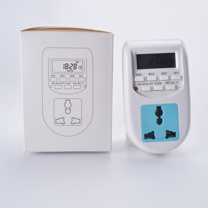 Buy Digital Timer Switch Eu Plug Al-06 Weekly Programmable Electronic ...
