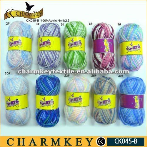 Discount best sell 100 recycled acrylic hand spun yarns